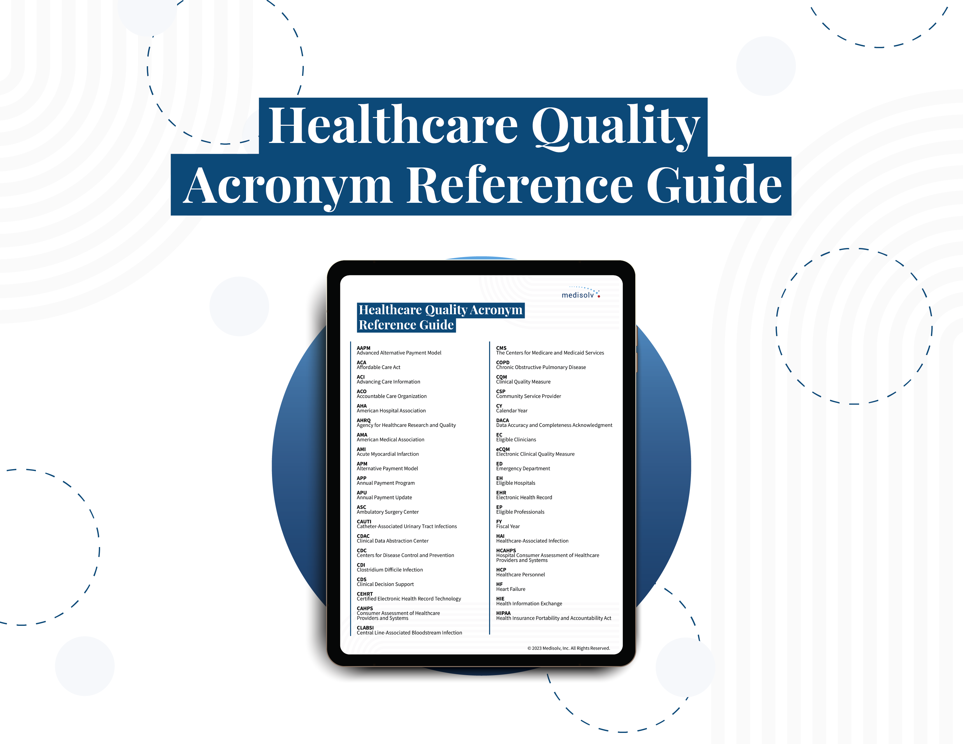 Healthcare Quality Acronym Reference Guide [Download]